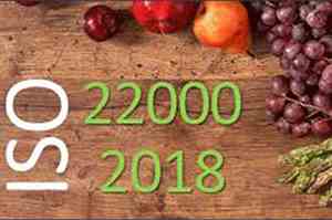  سیستم مديريت ایمنی مواد غذایی با نگاهي به استاندارد ISO22000:2018 